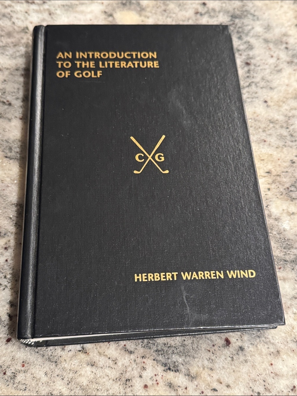 An Introduction to the Literature of Golf - Black & Gold Hardcover